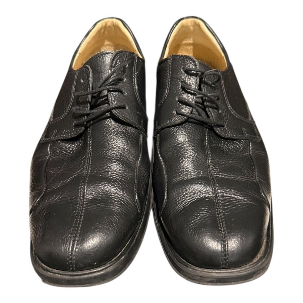 Studio Belvedere Bay Bridge Lace Up Shoes Size 10 EEE Black Oxfords Shoes - Picture 5 of 10